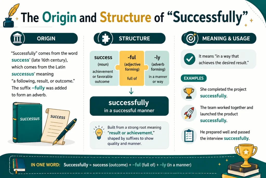 The Origin and Structure of “Successfully”