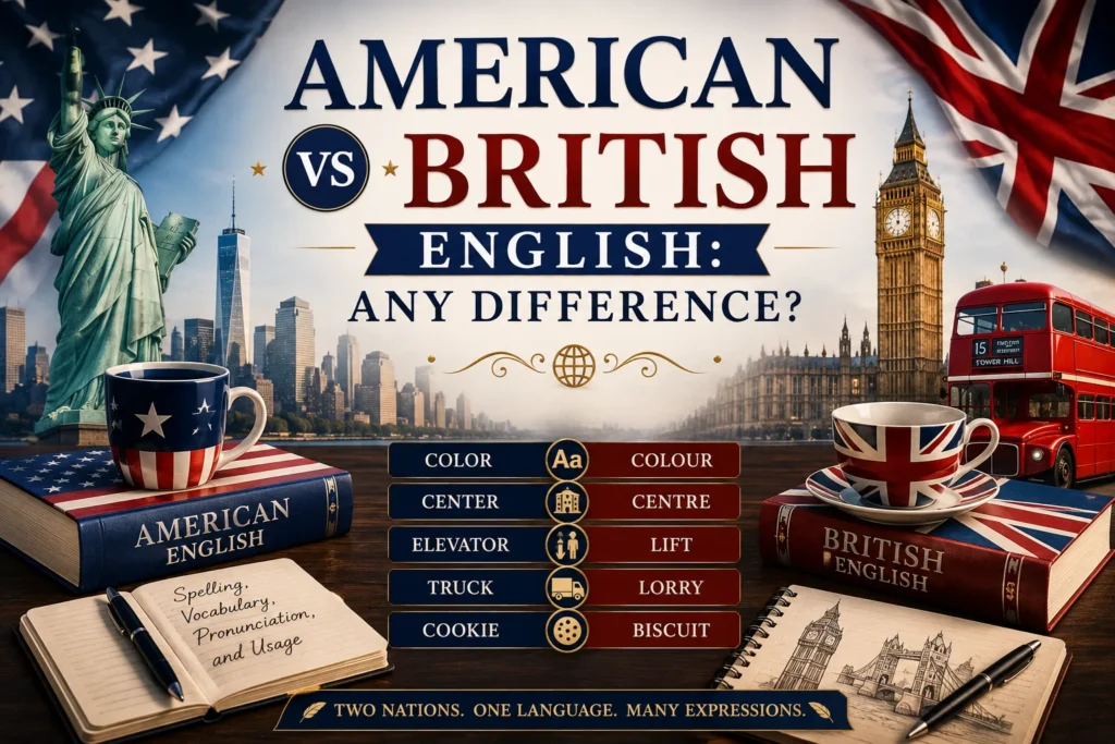 American vs British English: Any Difference?