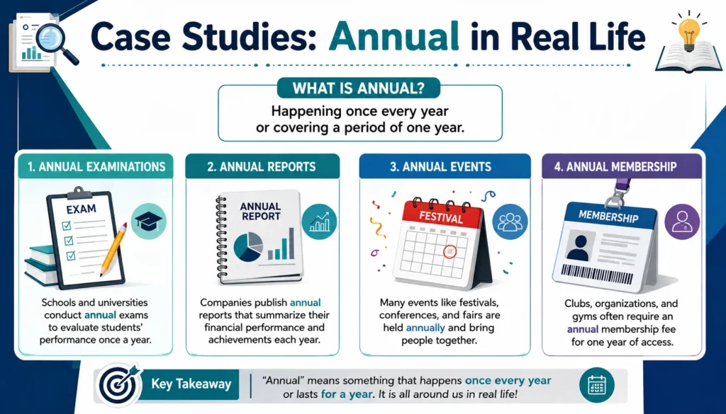 Case Studies: Annual in Real Life