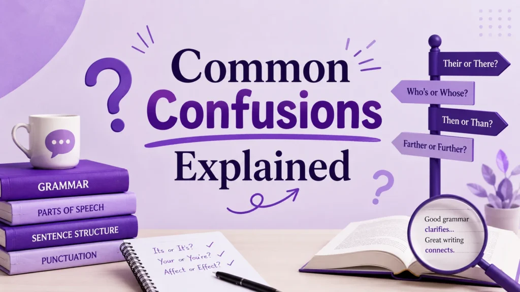 Common Confusions Explained