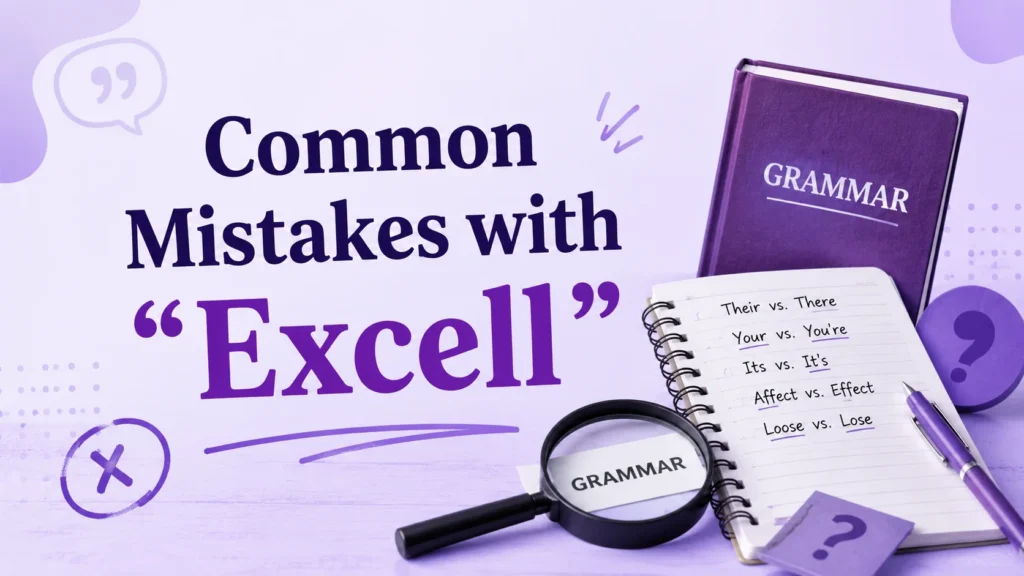 Common Mistakes with “Excell”