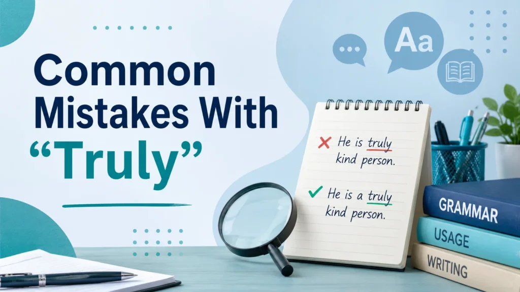 Common Mistakes With “Truly”