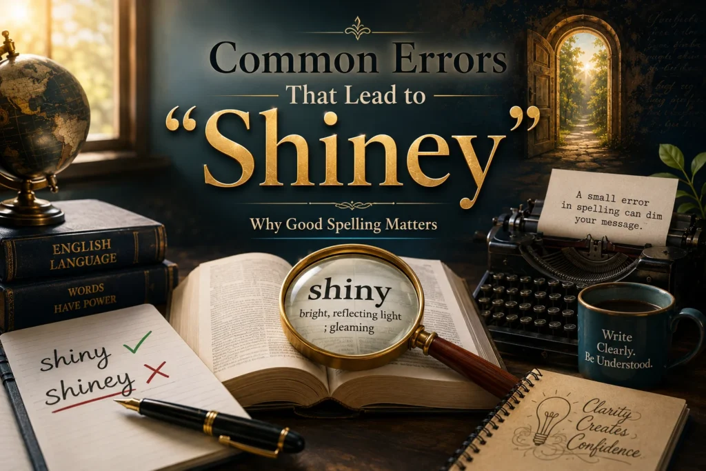 Common Errors That Lead to “Shiney”