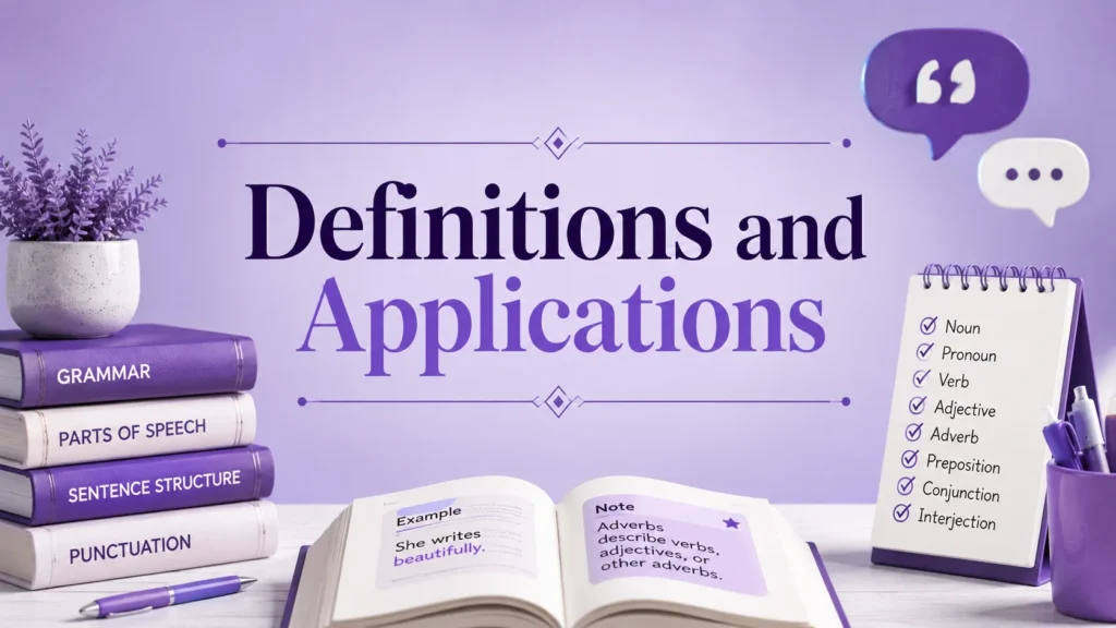 Definitions and Applications