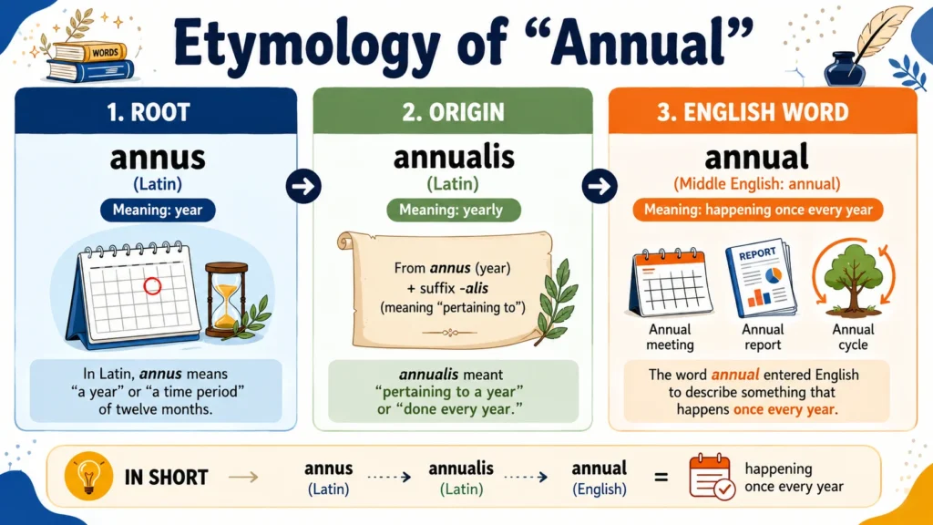 Etymology of “Annual”