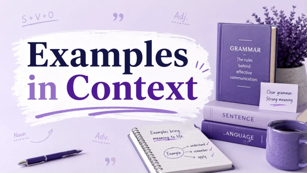 Examples in Context