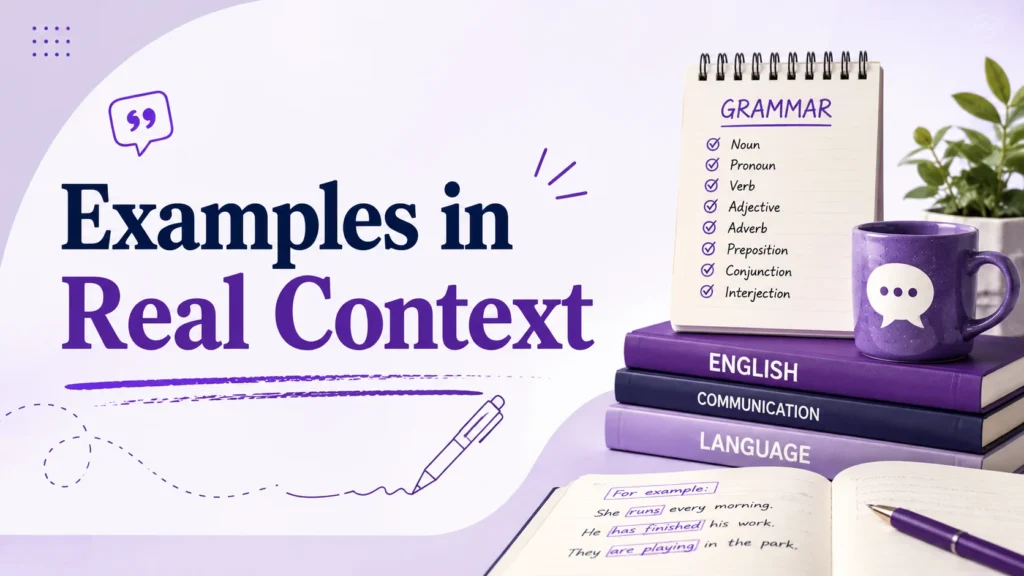 Examples in Real Context