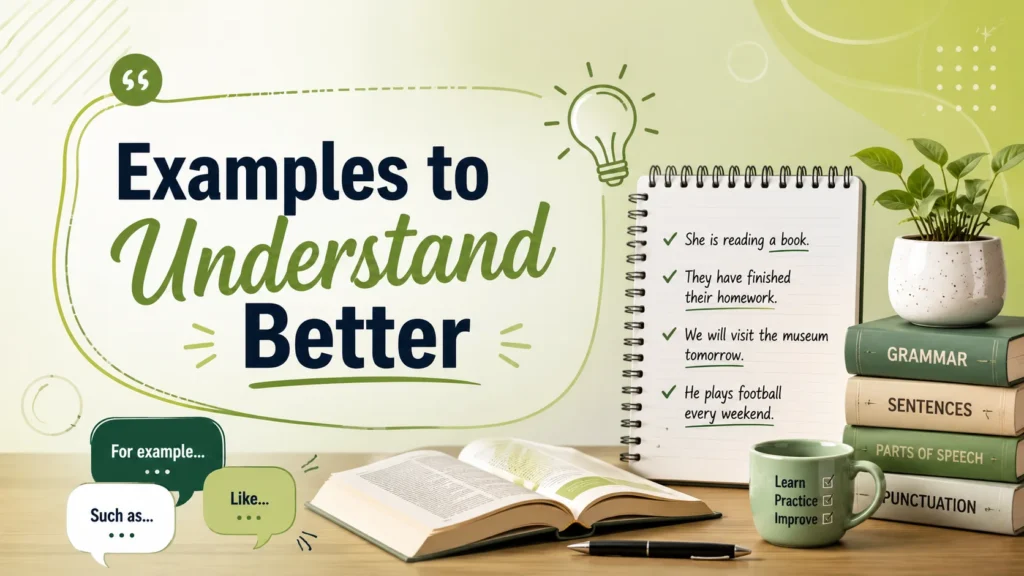 Examples to Understand Better