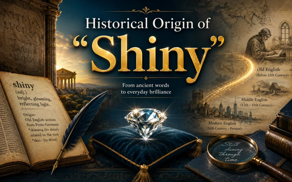 Historical Origin of “Shiny”