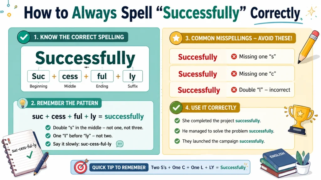 How to Always Spell “Successfully” Correctly