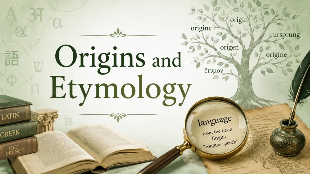 Origins and Etymology