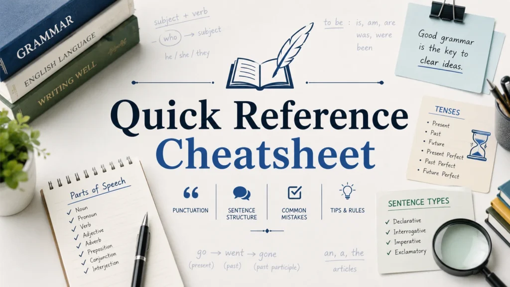 Quick Reference Cheatsheet