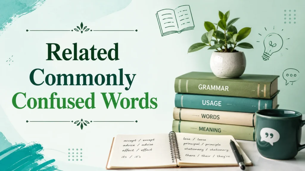 Related Commonly Confused Words