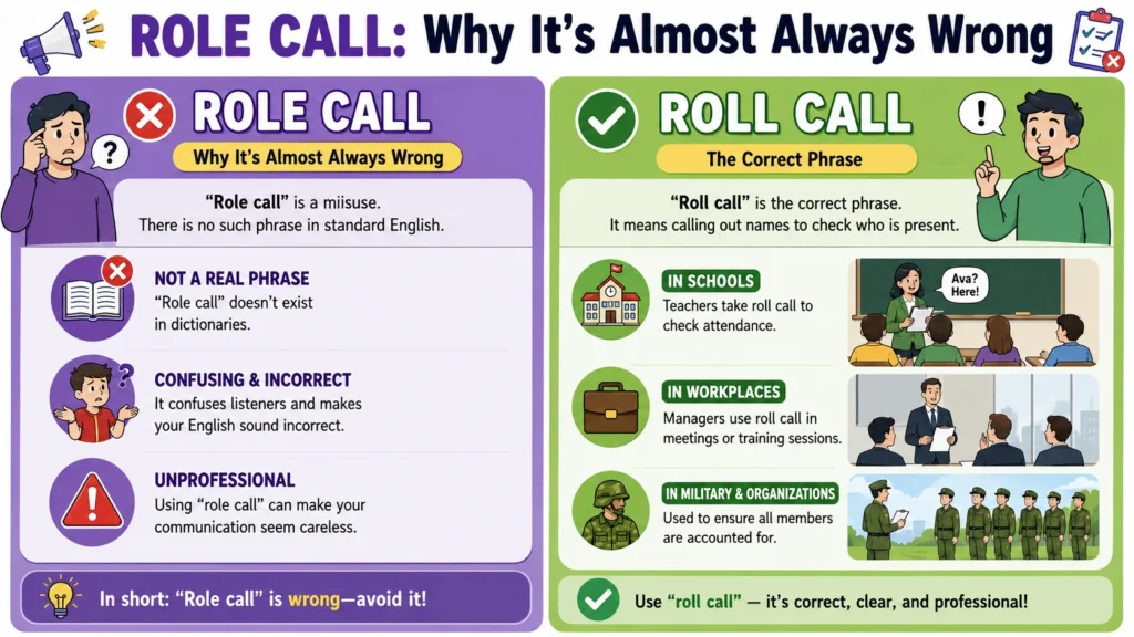 Role Call: Why It’s Almost Always Wrong