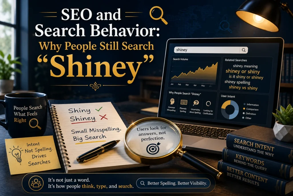 SEO and Search Behavior: Why People Still Search “Shiney”