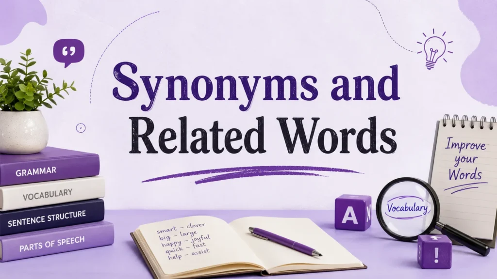 Synonyms and Related Words