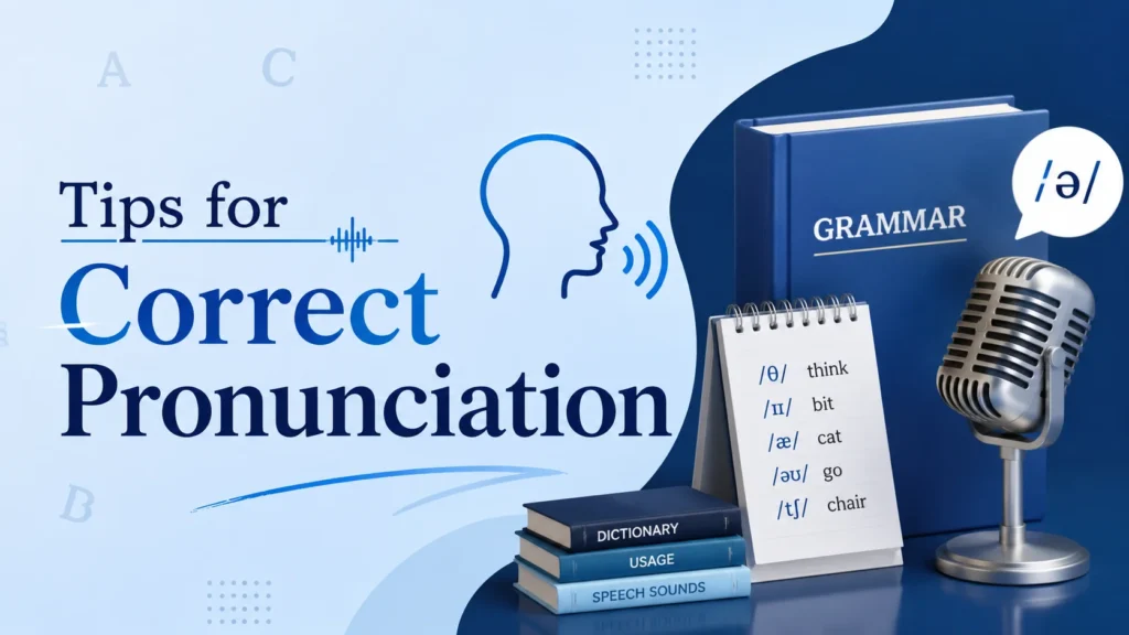 Tips for Correct Pronunciation