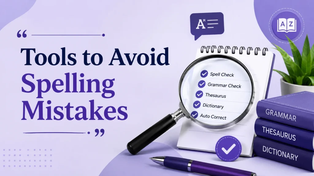 Tools to Avoid Spelling Mistakes