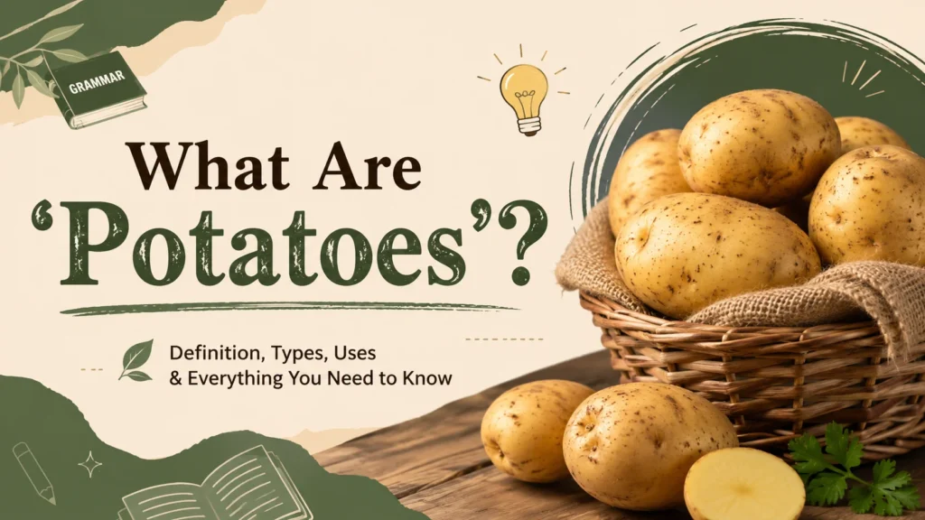 What Are ‘Potatoes’?