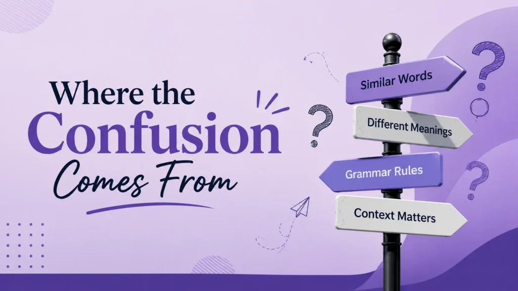 Where the Confusion Comes From