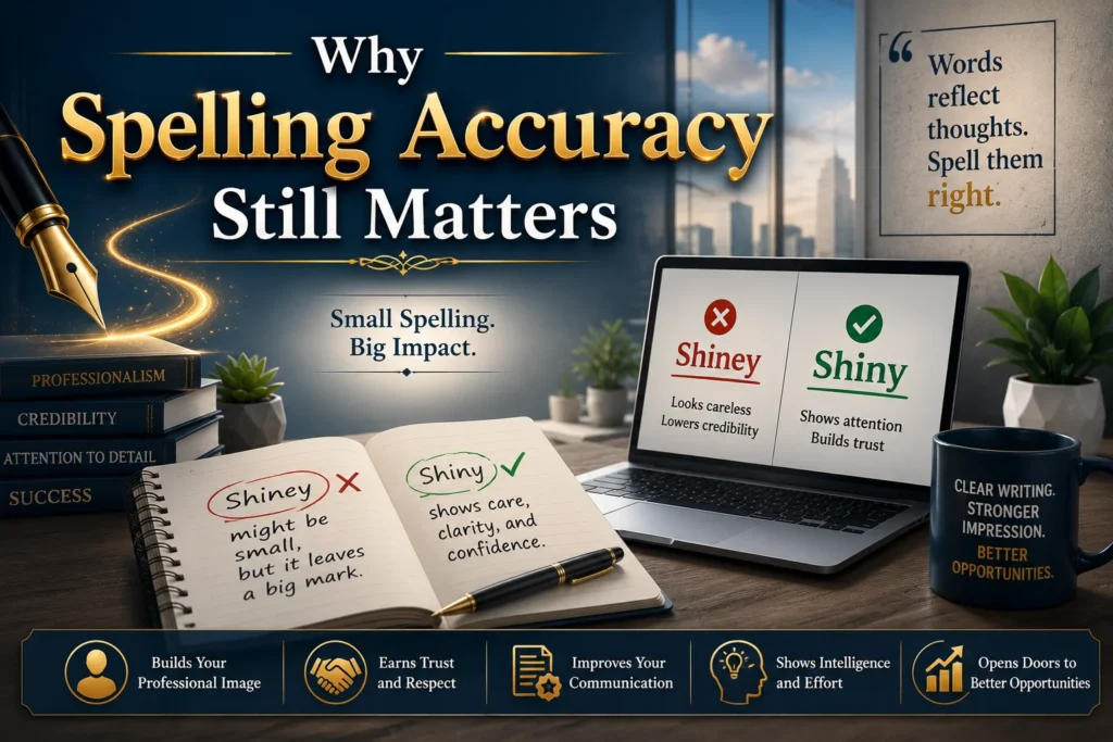Why Spelling Accuracy Still Matters