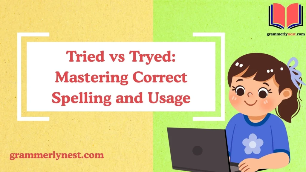 Tried vs Tryed: Mastering Correct Spelling and Usage