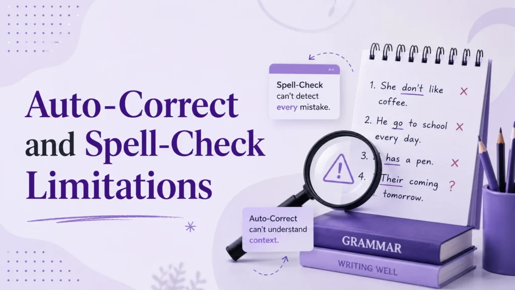 Auto-Correct and Spell-Check Limitations