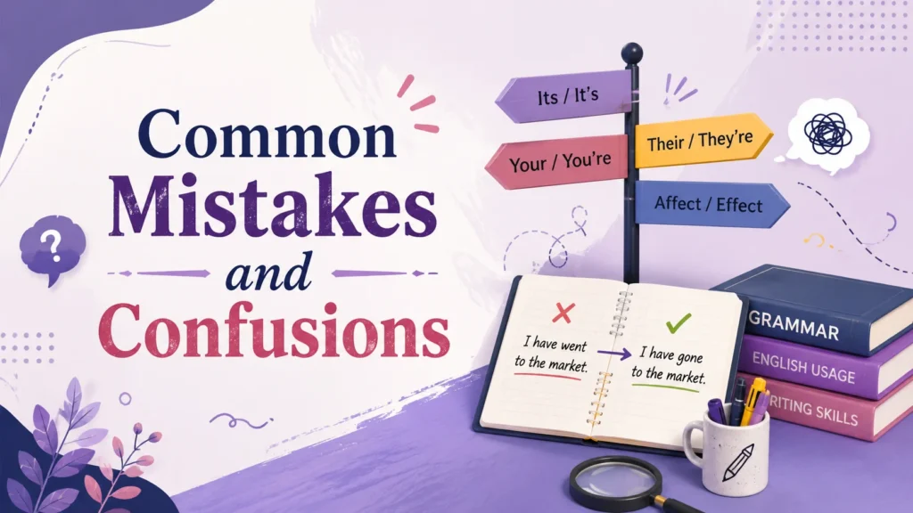 Common Mistakes and Confusions