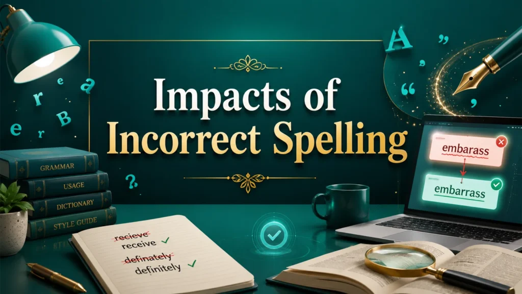 Impacts of Incorrect Spelling