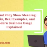 Dog and Pony Show Meaning: Origin, Real Examples, and Modern Business Usage Explained