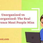 Unorganized vs Disorganized: The Real Difference Most People Miss