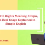 Dead to Rights Meaning, Origin, and Real Usage Explained in Simple English
