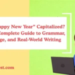 Is “Happy New Year” Capitalized? The Complete Guide to Grammar, Usage, and Real-World Writing