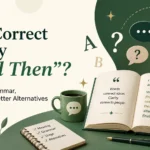 Is It Correct to Say “And Then”? Meaning, Grammar, Usage, and Better Alternatives